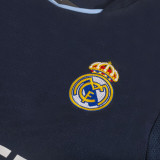 2003/04 R MAD Away Black Retro Soccer jersey