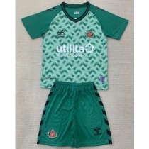 2024/25 Sunderland GKG Green Fans Kids Soccer jersey