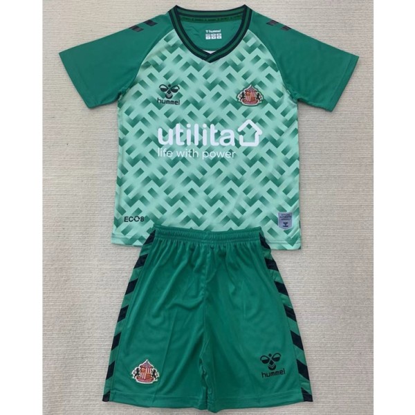 2024/25 Sunderland GKG Green Fans Kids Soccer jersey