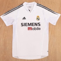2004/05 R MAD Home White Retro Soccer jersey
