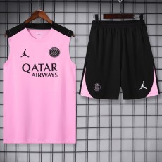 2024/25 PSG Pink Training Shorts Suit