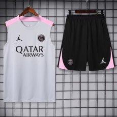 2024/25 PSG Gray Training Shorts Suit