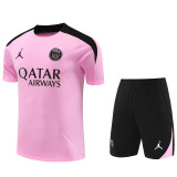 2024/25 PSG Pink Training Shorts Suit