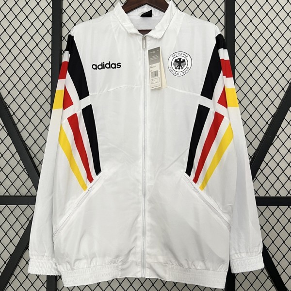 2024 Germany White Windbreaker