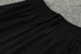 2024/25 PSG Black Training Shorts Suit