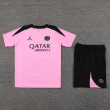 2024/25 PSG Pink Training Shorts Suit