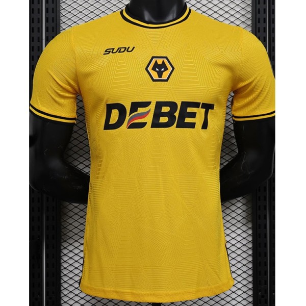 [PLAYER] 2024/25 Wolves Home Yellow Player Soccer jersey