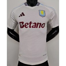 [PLAYER] 2024/25 Aston Villa Away White Player Soccer jersey