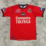 2002/03 Chivas Away Red Retro Soccer jersey
