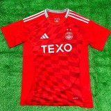 2024/25 Aberdeen Home Red Fans Soccer jersey