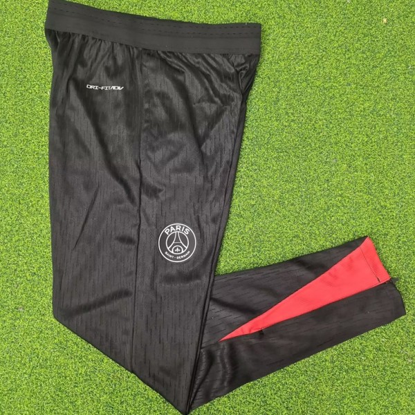 2024/25 PSG Black Half Pull Training Pants