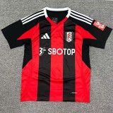 2024/25 Fulham Away Red Fans Soccer jersey