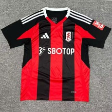 2024/25 Fulham Away Red Fans Soccer jersey