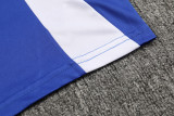 2024 Blue Training Shorts Suit