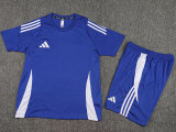 2024 Blue Training Shorts Suit
