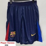[PLAYER] 2024/25 BAR Home Dark Blue Player Soccer Shorts