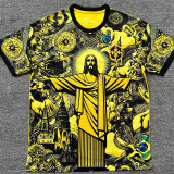 2024 Brazil Special Edition Yellow Fans Soccer jersey