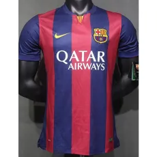 [PLAYER] 2014/15 BAR Home Red Retro Soccer jersey