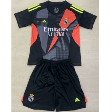 2024/25 R MAD GKB Black Fans Kids Soccer jersey