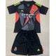 2024/25 R MAD GKB Black Fans Kids Soccer jersey