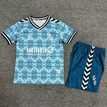 2024/25 Sunderland 3RD Blue Fans Kids Soccer jersey