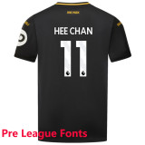 2024/25 Wolves Away Black Fans Soccer jersey