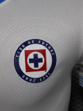 [PLAYER] 2024/25 Cruz Azul Away White Player Soccer jersey