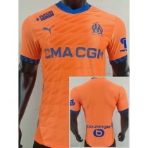 [PLAYER] 2024/25 Marseille 3RD Orange Player Soccer jersey