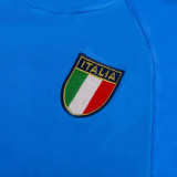 2002 Italy Home Blue Retro Soccer jersey