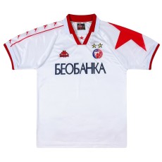 1995/97 Red Star Belgrade Away White Retro Soccer jersey