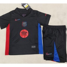 2024/25 BAR Away New AD Black Fans Kids Soccer jersey