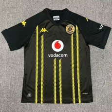 2024/25 Kaizer Chiefs Away Black Fans Soccer jersey