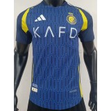 [PLAYER] 2024/25 Al Nassr FC Away Dark Blue Player Soccer jersey