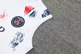 2024/25 PSG White Training Shorts Suit