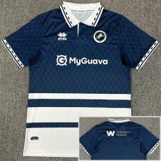 2024/25 Millwall Home Dark Blue Fans Soccer jersey