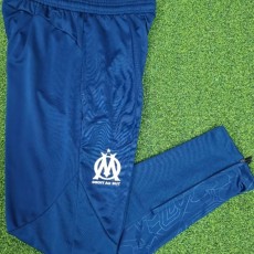 2024/25 Marseille Dark Blue Half Pull Training Pants