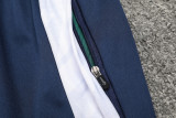 2024 Dark Blue Half Pull Tracksuit