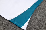 2024/25 Marseille White Half Pull Tracksuit