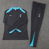 2024/25 TOT Black Half Pull Tracksuit