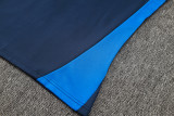 2024/25 Marseille Dark Blue Half Pull Tracksuit