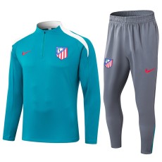 2024/25 A MAD Green Half Pull Tracksuit