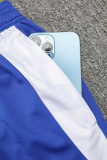 2024 Blue Half Pull Tracksuit