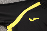 2024 Black Kids Half Pull Tracksuit