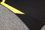 2024 Black Kids Half Pull Tracksuit