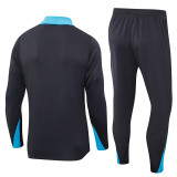 2024/25 TOT Black Half Pull Tracksuit