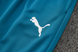 2024/25 Marseille White Half Pull Tracksuit