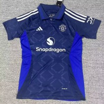 2024/25 Man Utd Away Dark Blue Fans Women Soccer jersey
