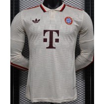 [PLAYER] 2024/25 Bayern 3RD Player Long Sleeve Soccer jersey