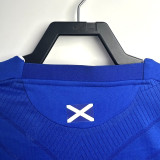 2008/09 Rangers Home Blue Retro Soccer jersey