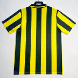2000/01 Al Ittihad FC Home Yellow Retro Soccer jersey